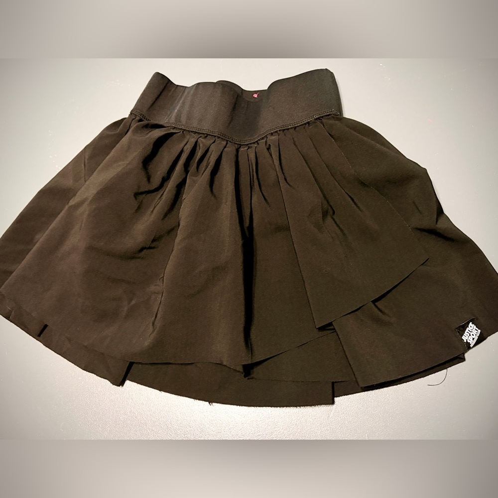 Justice Black A-Line Skirt